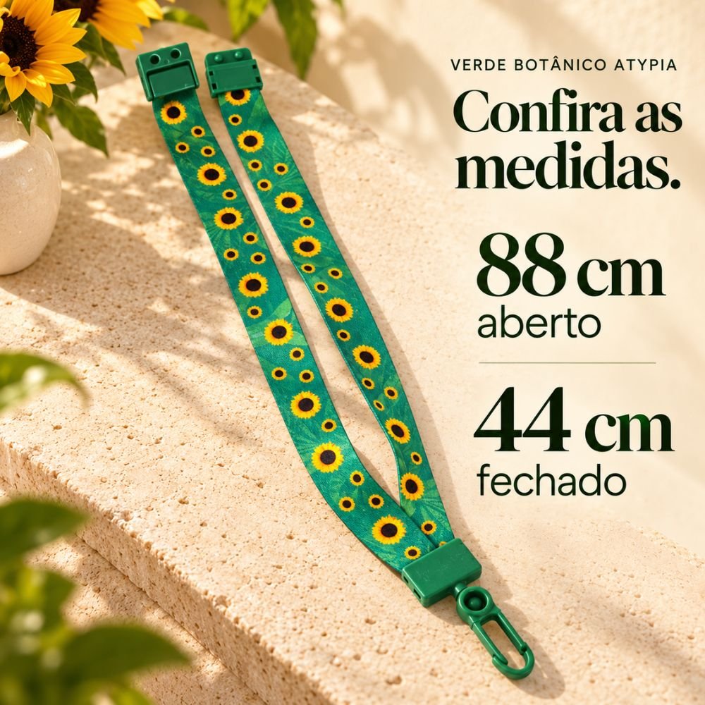 Cordão Girassol Verde Botânico Atypia