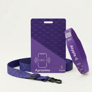 Kit Atypia Roxo para Doenças Autoimunes – Cartão, Cordão e Pulseira